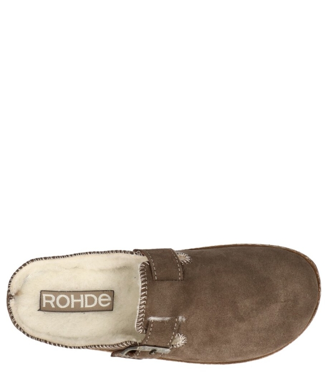 Rohde Rohde pantoffel <span>6123 77</span> 77 earth Rohde pantoffel <span>6123 77</span> 6123 77 bruin - www.bremmerschoenen.live - Bremmer Schoenen