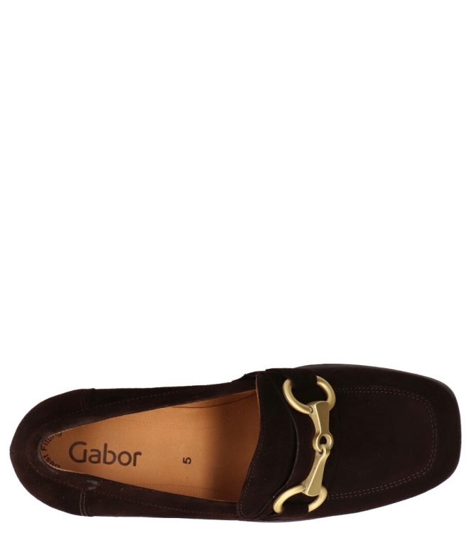 Gabor Gabor pump <span>35.292.18</span> 18 chocolate Gabor pump <span>35.292.18</span> 35.292.18 bruin - www.bremmerschoenen.live - Bremmer Schoenen