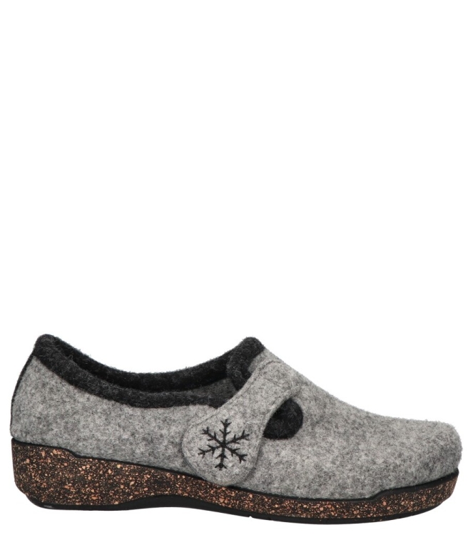Fischer Fischer pantoffel <span>205620 666</span> 666 grau Fischer pantoffel <span>205620 666</span> 205620 666 grijs - www.bremmerschoenen.live - Bremmer Schoenen