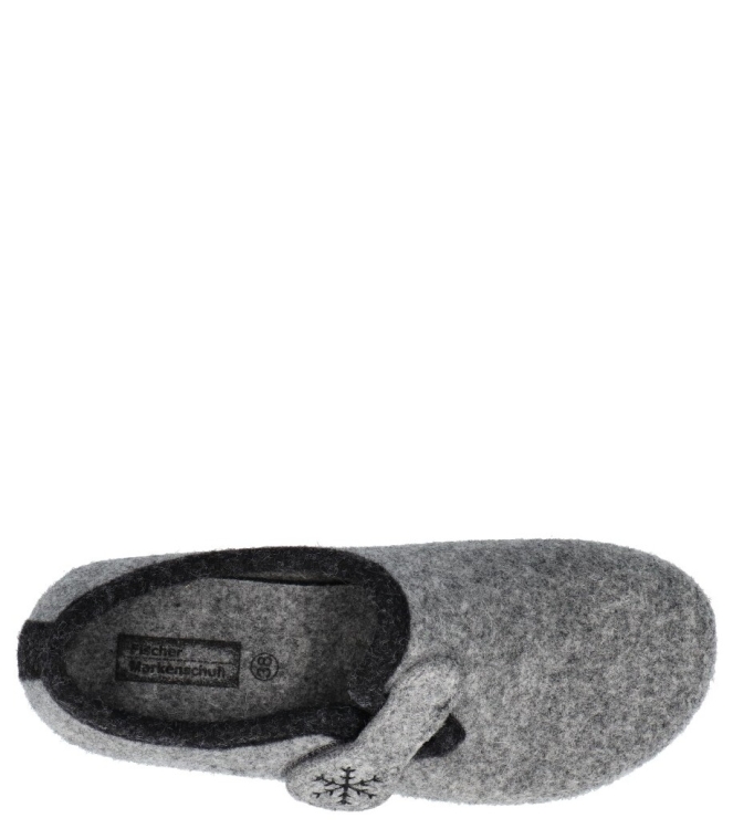 Fischer Fischer pantoffel <span>205620 666</span> 666 grau Fischer pantoffel <span>205620 666</span> 205620 666 grijs - www.bremmerschoenen.live - Bremmer Schoenen