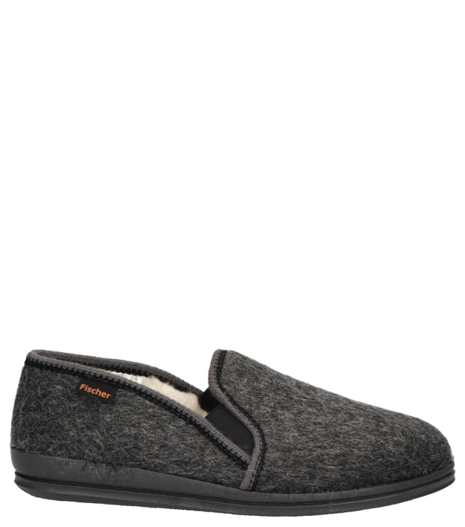 Fischer Fischer pantoffel <span>2610 82</span> 82 anthrazit Fischer pantoffel <span>2610 82</span> 2610 82 grijs - www.bremmerschoenen.live - Bremmer Schoenen