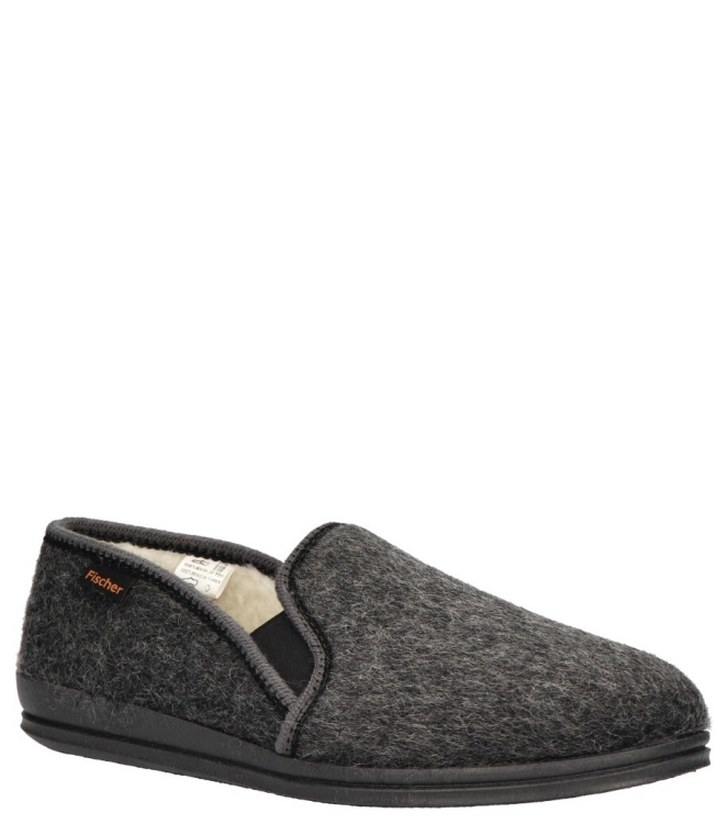 Fischer Fischer pantoffel <span>2610 82</span> 82 anthrazit Fischer pantoffel <span>2610 82</span> 2610 82 grijs - www.bremmerschoenen.live - Bremmer Schoenen