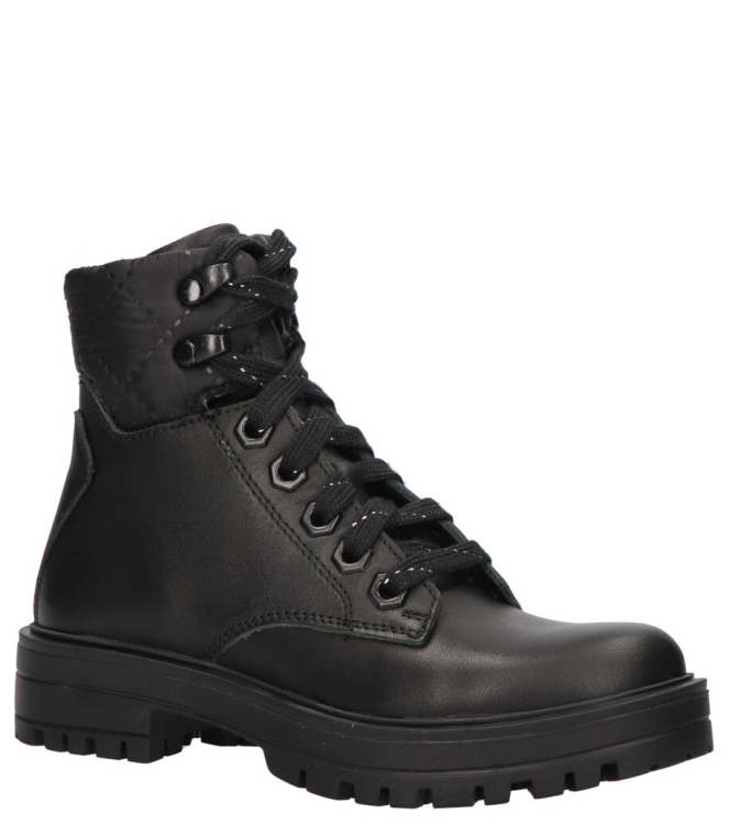 Twins veterboot <span>323685 589 Tess Terra</span> 323685 589 Tess Terra zwart - www.bremmerschoenen.live - Bremmer Schoenen