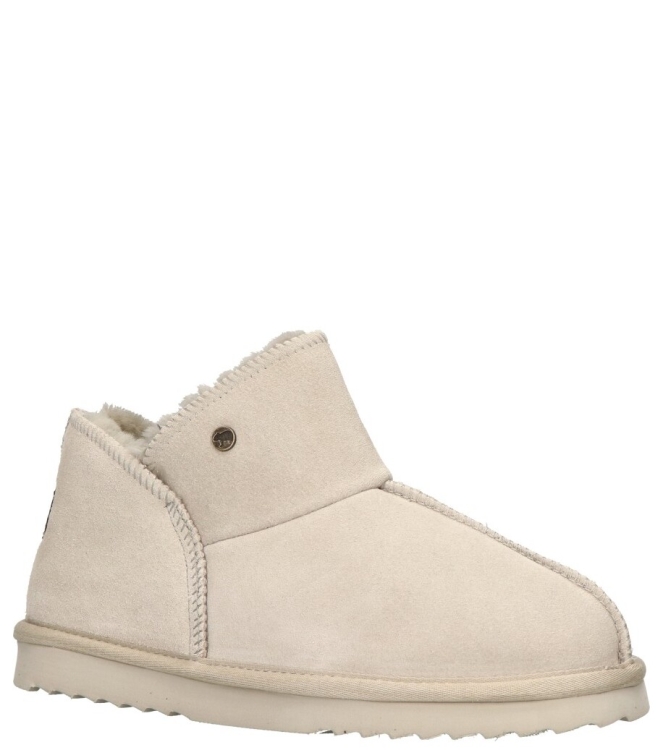 Warmbat pantoffel <span>Willow women WLW321083 Cement</span> Willow women WLW321083 Cement grijs - www.bremmerschoenen.live - Bremmer Schoenen
