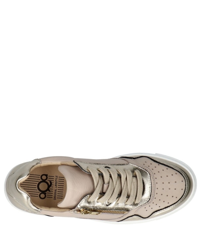 Aqa Aqa sneaker <span>A8520 B71A26</span> B71A26 Eldorado gold harv. Aqa sneaker <span>A8520 B71A26</span> A8520 B71A26 goud - www.bremmerschoenen.live - Bremmer Schoenen