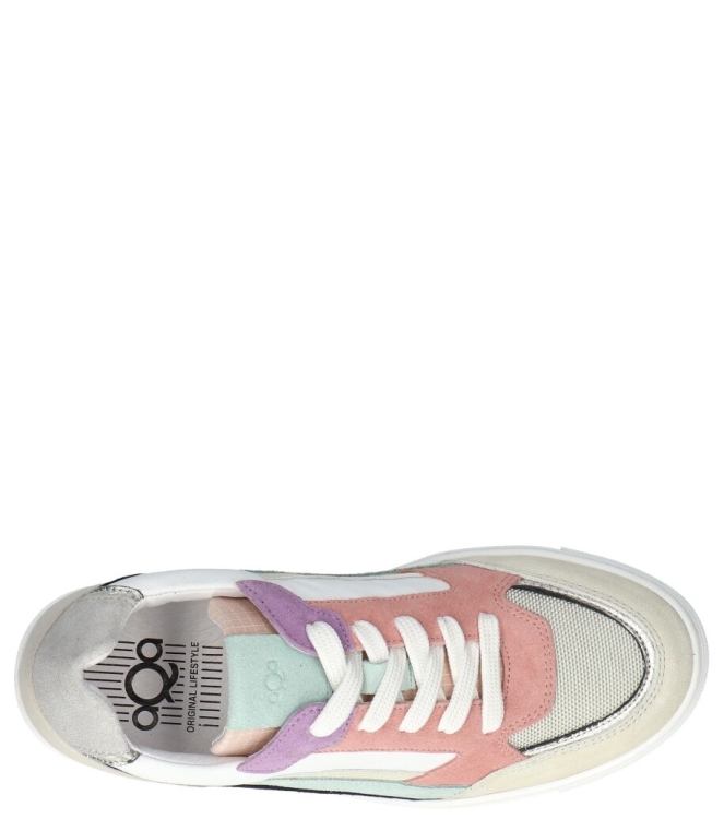 Aqa Aqa sneaker <span>A8522 A48B79</span> A48B79 Velourdigital mist/ real unb Aqa sneaker <span>A8522 A48B79</span> A8522 A48B79 meerkleurig - www.bremmerschoenen.live - Bremmer Schoenen