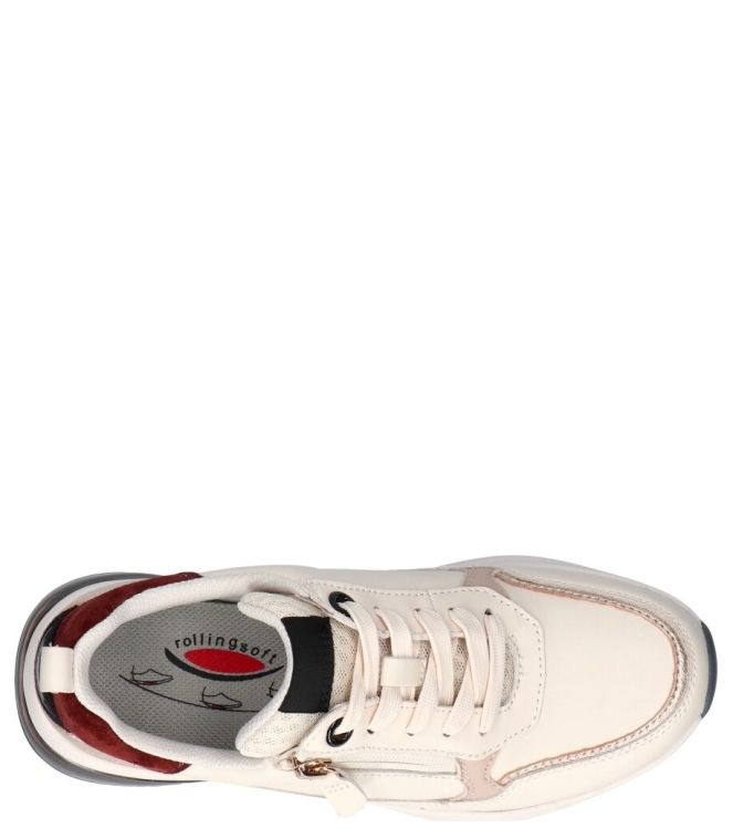 Gabor Gabor sneaker <span>46.848.21</span> 21 latte/muschel kombi Gabor sneaker <span>46.848.21</span> 46.848.21 wit - www.bremmerschoenen.live - Bremmer Schoenen