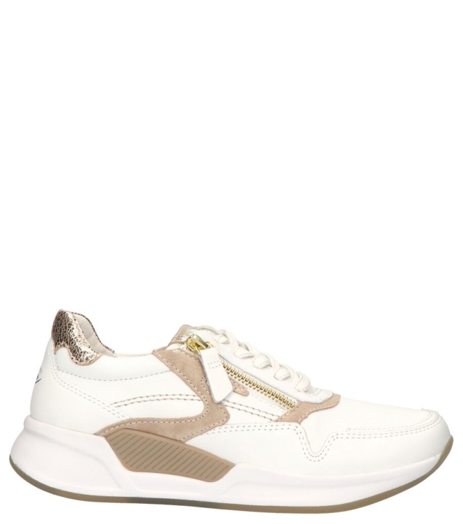 Gabor Gabor sneaker <span>46.957.52</span> 52 weiss/oasi (gold) Gabor sneaker <span>46.957.52</span> 46.957.52 wit - www.bremmerschoenen.live - Bremmer Schoenen