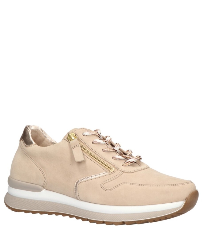 Gabor Gabor sneaker <span>46.548.33</span> 33 oak/puder (gold) Gabor sneaker <span>46.548.33</span> 46.548.33 beige - www.bremmerschoenen.live - Bremmer Schoenen