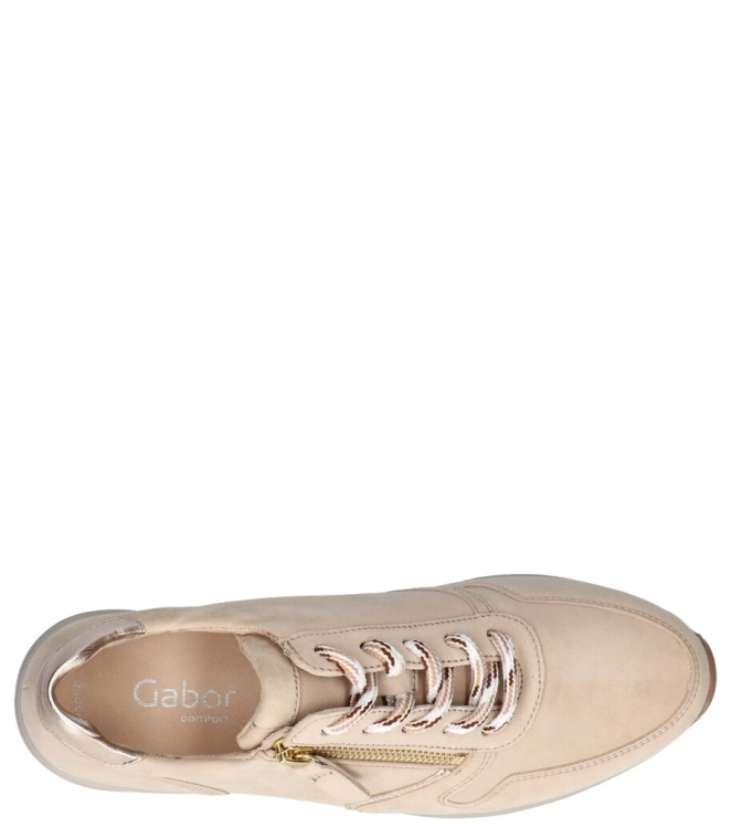 Gabor Gabor sneaker <span>46.548.33</span> 33 oak/puder (gold) Gabor sneaker <span>46.548.33</span> 46.548.33 beige - www.bremmerschoenen.live - Bremmer Schoenen