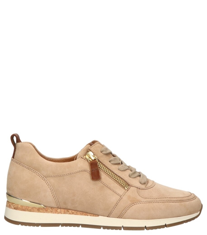 Gabor Gabor sneaker <span>43.411.14</span> 14 caramel/camel(gold Gabor sneaker <span>43.411.14</span> 43.411.14 beige - www.bremmerschoenen.live - Bremmer Schoenen