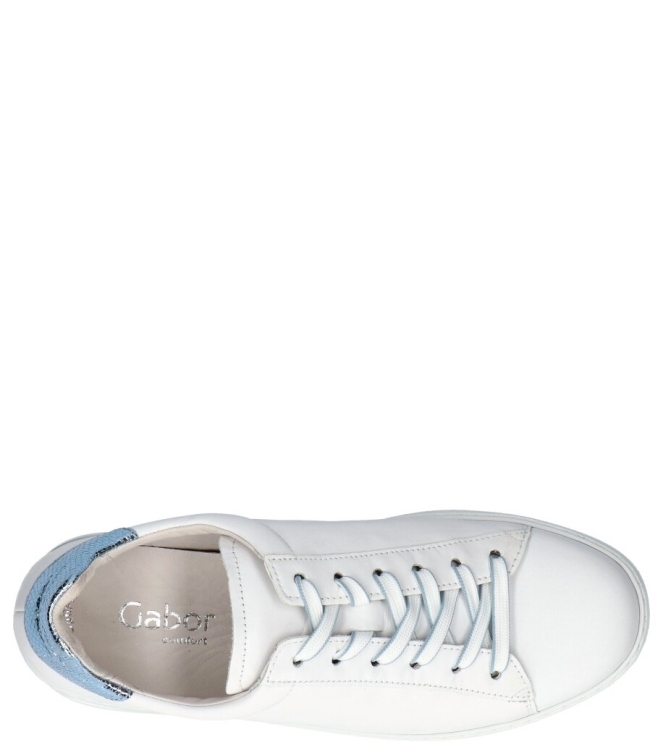 Gabor Gabor sneaker <span>46.395.52</span> 52 weiss/azur Gabor sneaker <span>46.395.52</span> 46.395.52 wit - www.bremmerschoenen.live - Bremmer Schoenen