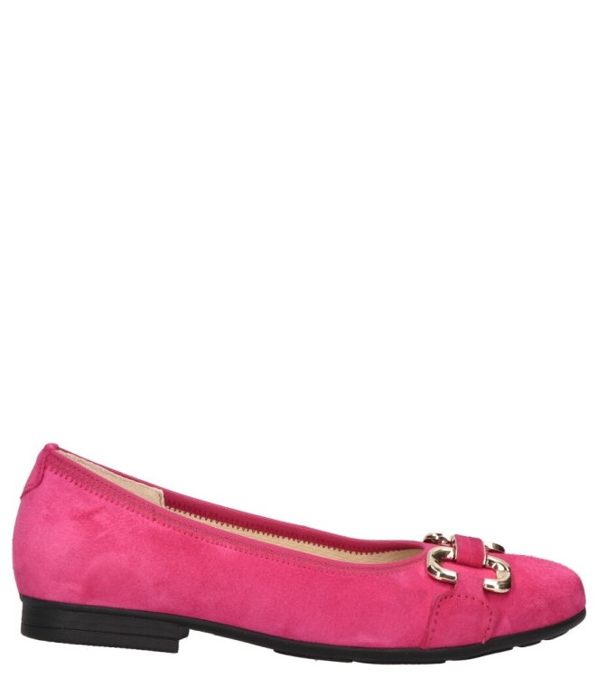 Gabor Gabor Ballerina <span>42.462.21</span> 21 pink (gold) Gabor Ballerina <span>42.462.21</span> 42.462.21 rose - www.bremmerschoenen.live - Bremmer Schoenen