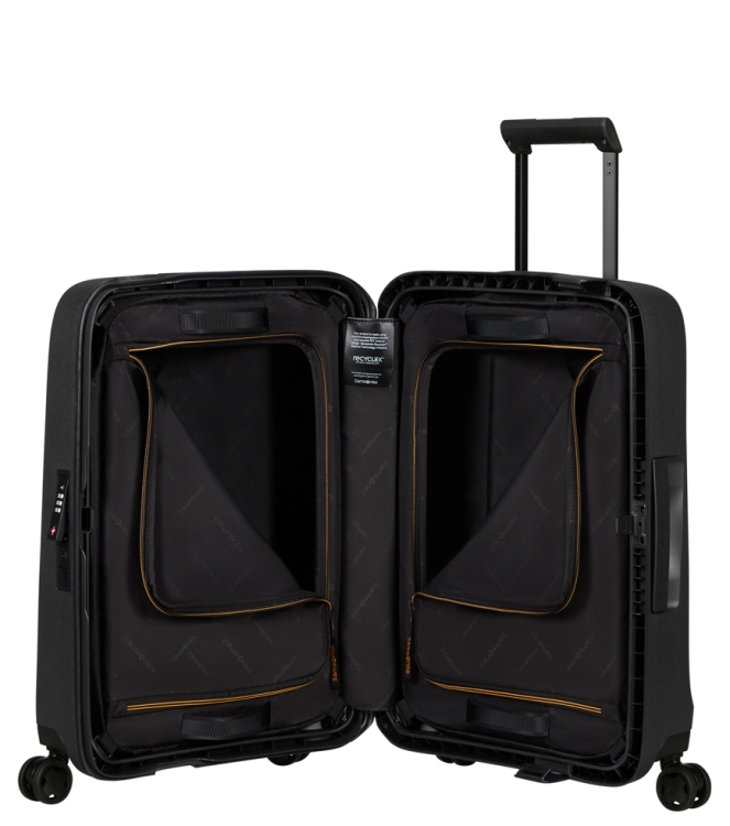 Samsonite Samsonite Trolley <span>146909 1374 Essens spinner 55</span> Graphite Samsonite Trolley <span>146909 1374 Essens spinner 55</span> 146909 1374 Essens spinner 55 zwart - www.bremmerschoenen.live - Bremmer Schoenen