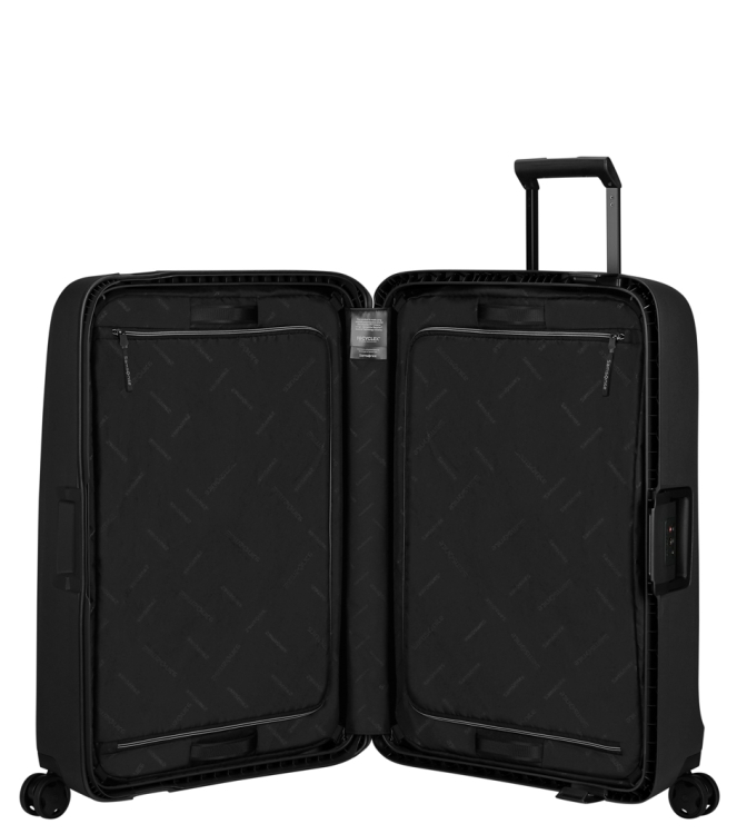 Samsonite Samsonite koffer <span>146912 1374 Essens Spinner 75</span> Graphite Samsonite koffer <span>146912 1374 Essens Spinner 75</span> 146912 1374 Essens Spinner 75 zwart - www.bremmerschoenen.live - Bremmer Schoenen