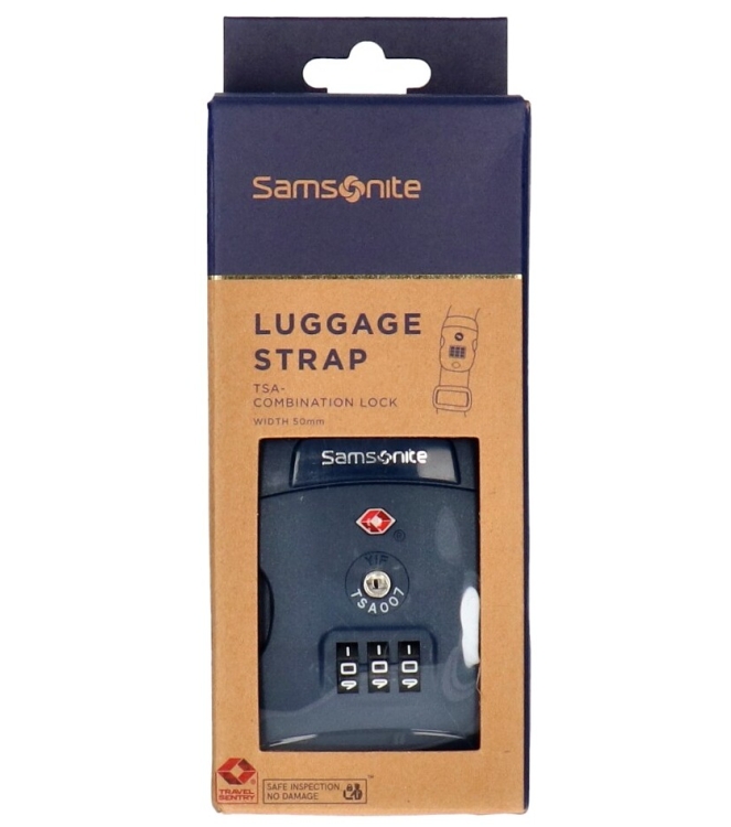 Samsonite Samsonite Kofferband <span>121313 1549 Global TA Luggage Strap TSA lock</span> Midnight Blue Samsonite Kofferband <span>121313 1549 Global TA Luggage Strap TSA lock</span> 121313 1549 Global TA Luggage Strap TSA lock blauw - www.bremmerschoenen.live - Bremmer Schoenen