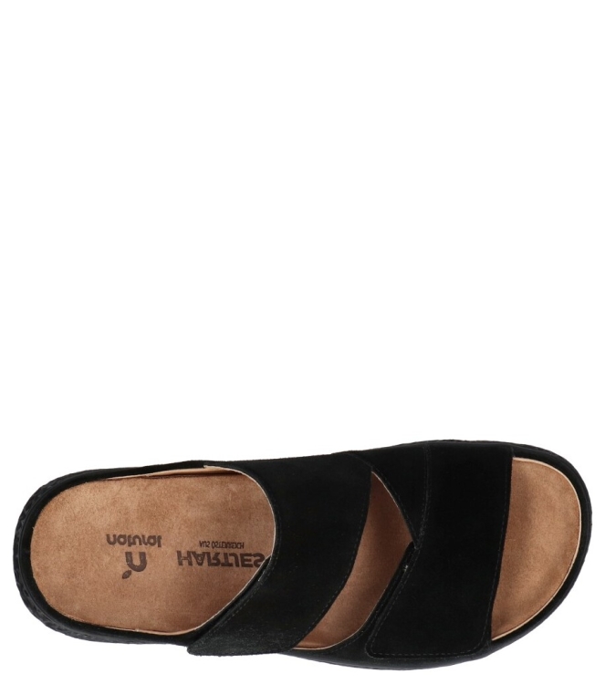 Hartjes Hartjes slipper <span>122.1221 01/00 Groove</span> Schwarz Hartjes slipper <span>122.1221 01/00 Groove</span> 122.1221 01/00 Groove zwart - www.bremmerschoenen.live - Bremmer Schoenen