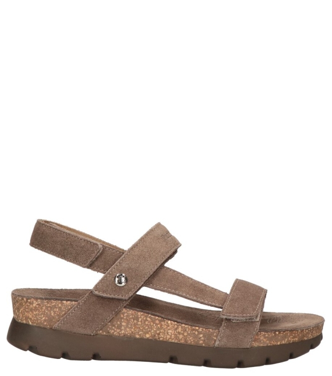Panama Jack Panama Jack sandaal <span>Selma B18</span> B18 velour Piedra / stone Panama Jack sandaal <span>Selma B18</span> Selma B18 grijs - www.bremmerschoenen.live - Bremmer Schoenen