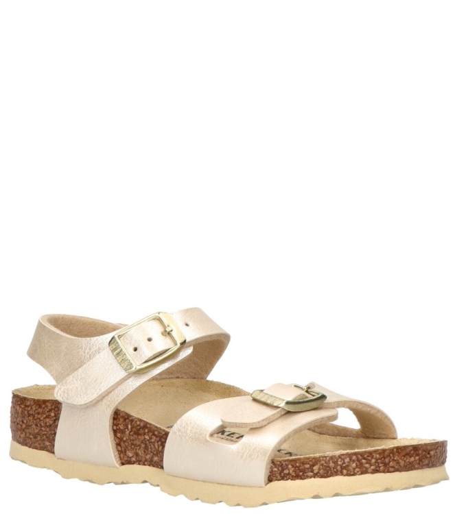 Birkenstock Birkenstock sandaal <span>1027418 Rio Kids</span> Pearl White Birkenstock sandaal <span>1027418 Rio Kids</span> 1027418 Rio Kids beige - www.bremmerschoenen.live - Bremmer Schoenen