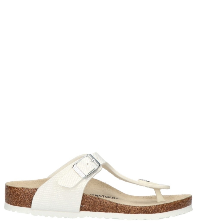 Birkenstock Birkenstock slipper <span>1026847 Gizeh Kids BS</span> Lizard White Birkenstock slipper <span>1026847 Gizeh Kids BS</span> 1026847 Gizeh Kids BS wit - www.bremmerschoenen.live - Bremmer Schoenen