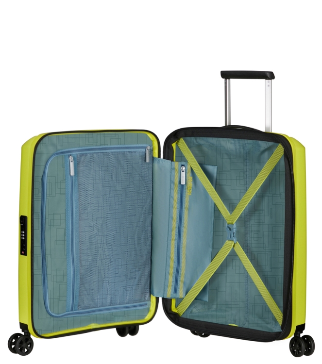 American Tourister AT Trolley <span>146819 A067 Aerostep Spinner 55</span> Light Lime AT Trolley <span>146819 A067 Aerostep Spinner 55</span> 146819 A067 Aerostep Spinner 55 groen - www.bremmerschoenen.live - Bremmer Schoenen