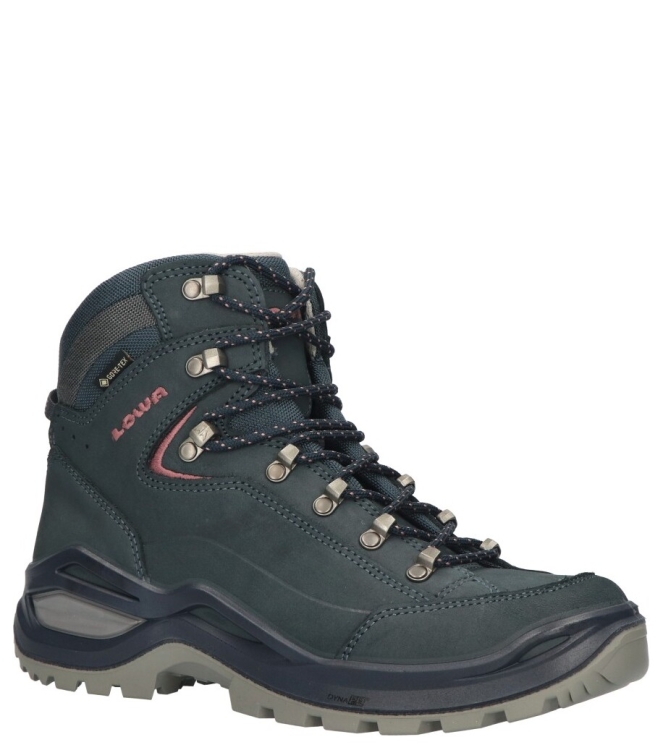Lowa Lowa wandelschoen <span>LM321916-9327 Renegade Evo GTX Mid Ws</span> steelblue - oldrose Lowa wandelschoen <span>LM321916-9327 Renegade Evo GTX Mid Ws</span> LM321916-9327 Renegade Evo GTX Mid Ws blauw - www.bremmerschoenen.live - Bremmer Schoenen