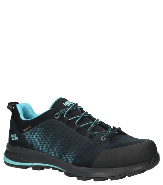 Hanwag Hanwag wandelschoen <span>202101-007518 Klarsby low bunion lady GTX</span> Navy / Sky Hanwag wandelschoen <span>202101-007518 Klarsby low bunion lady GTX</span> 202101-007518 Klarsby low bunion lady GTX blauw - www.bremmerschoenen.live - Bremmer Schoenen
