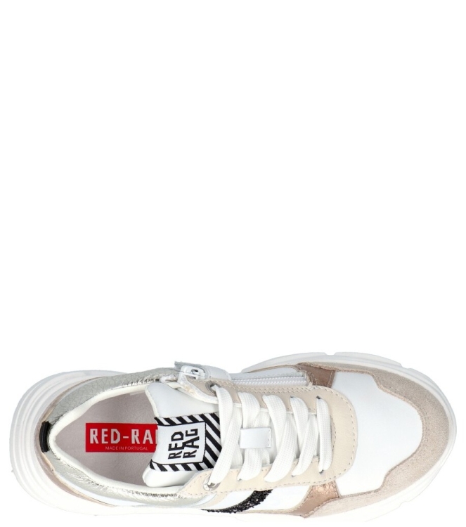 Red-Rag Red Rag sneaker <span>13356 199</span> 199 White Combi Fantasy Red Rag sneaker <span>13356 199</span> 13356 199 beige - www.bremmerschoenen.live - Bremmer Schoenen
