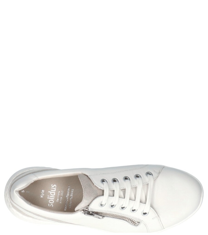 Solidus Solidus sneaker <span>60001 10088 Kyle</span> 10088 VITELLO/AYLA weiss/silver Solidus sneaker <span>60001 10088 Kyle</span> 60001 10088 Kyle wit - www.bremmerschoenen.live - Bremmer Schoenen