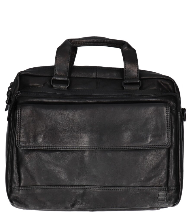 Spikes & Sparrow Spikes & Sparrow tas <span>40737000 Black</span> Black Spikes & Sparrow tas <span>40737000 Black</span> 40737000 Black zwart - www.bremmerschoenen.live - Bremmer Schoenen