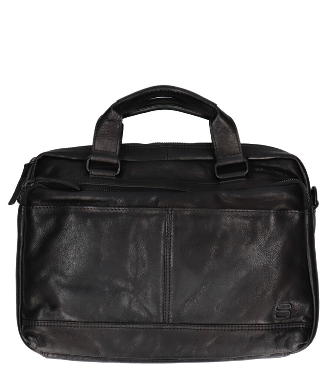 Spikes & Sparrow Spikes & Sparrow tas <span>40737100 Black</span> Black Spikes & Sparrow tas <span>40737100 Black</span> 40737100 Black zwart - www.bremmerschoenen.live - Bremmer Schoenen