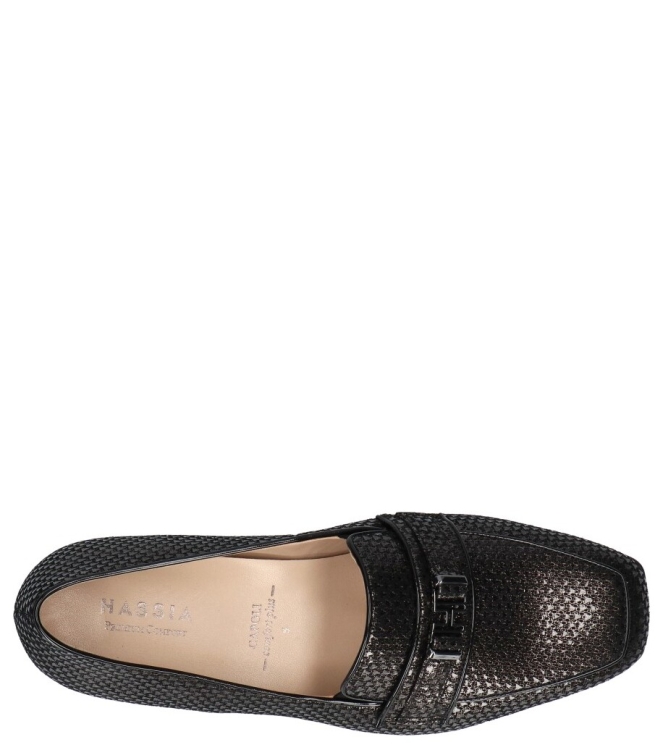 Hassia Hassia instapper <span>300944 0100 Capoli</span> 0100 schwarz lame Hassia instapper <span>300944 0100 Capoli</span> 300944 0100 Capoli zwart - www.bremmerschoenen.live - Bremmer Schoenen