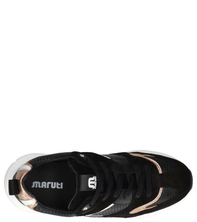 Maruti Maruti sneaker <span>66.1819.01 AGL Rhode</span> AGL black gold white Maruti sneaker <span>66.1819.01 AGL Rhode</span> 66.1819.01 AGL Rhode zwart - www.bremmerschoenen.live - Bremmer Schoenen
