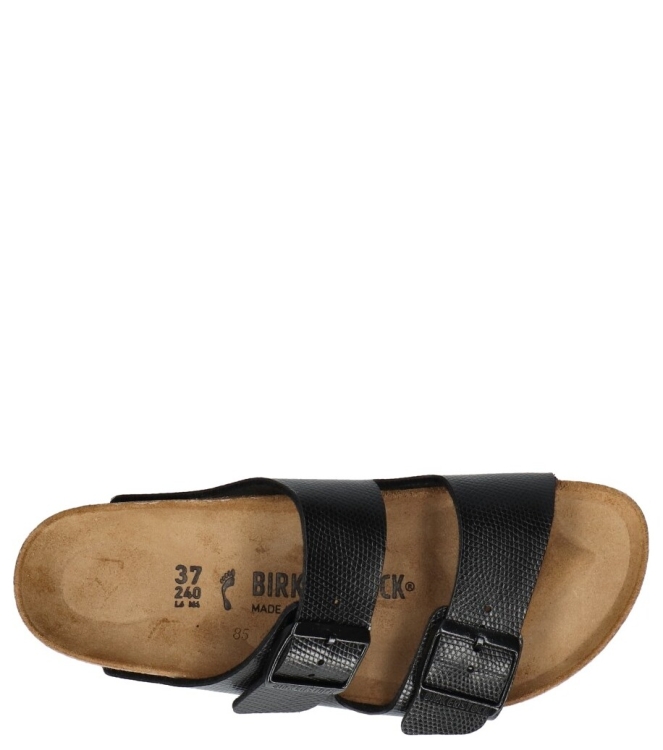 Birkenstock Birkenstock slipper <span>1027835 Arizona</span> Black Lizard Birkenstock slipper <span>1027835 Arizona</span> 1027835 Arizona zwart - www.bremmerschoenen.live - Bremmer Schoenen