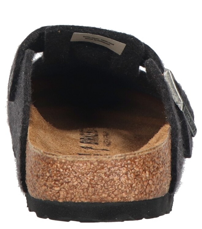 Birkenstock Birkenstock slipper <span>160373 Boston</span> anthracite Birkenstock slipper <span>160373 Boston</span> 160373 Boston grijs - www.bremmerschoenen.live - Bremmer Schoenen