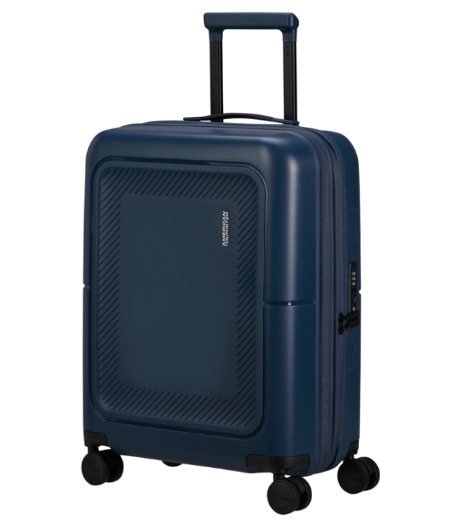 American Tourister AT trolley <span>151859 1549 Dashpop Spinner 55</span> Midnight Blue AT trolley <span>151859 1549 Dashpop Spinner 55</span> 151859 1549 Dashpop Spinner 55 blauw - www.bremmerschoenen.live - Bremmer Schoenen