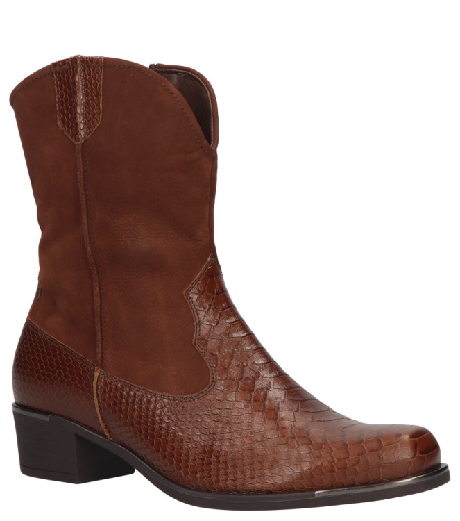 Durea enkellaars <span>9787 995 0033</span> 9787 995 0033 cognac - www.bremmerschoenen.live - Bremmer Schoenen