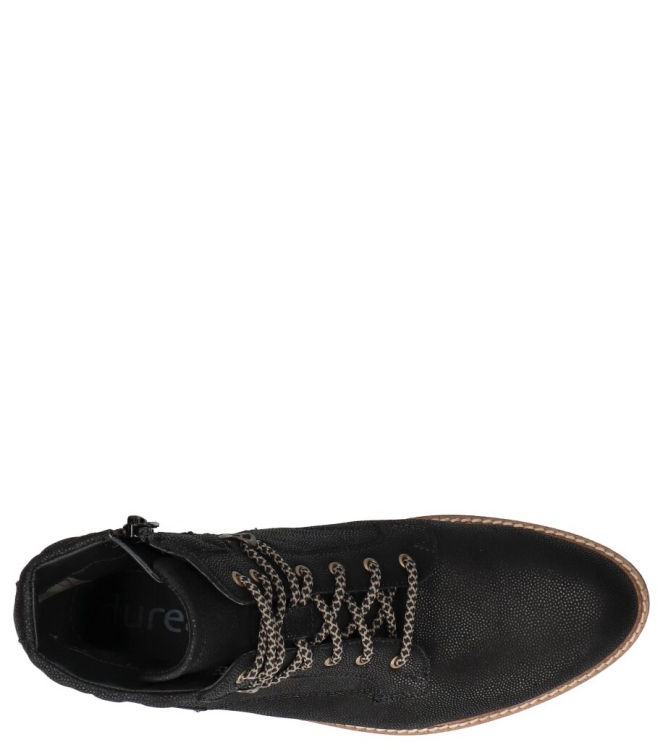 Durea veterboot <span>9731 764 9094</span> 9731 764 9094 zwart - www.bremmerschoenen.live - Bremmer Schoenen