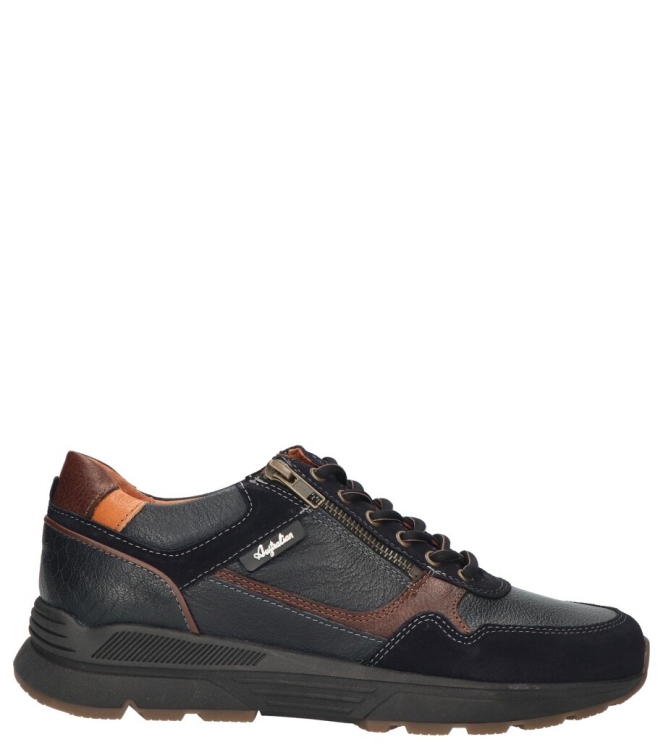 Australian Australian sneaker <span>15.1639.03 SJS Connery</span> Blue Cognac Brown Australian sneaker <span>15.1639.03 SJS Connery</span> 15.1639.03 SJS Connery blauw - www.bremmerschoenen.live - Bremmer Schoenen