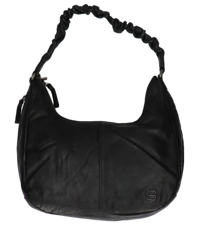 Spikes & Sparrow tas <span>48717000 Black</span> 48717000 Black zwart - www.bremmerschoenen.live - Bremmer Schoenen