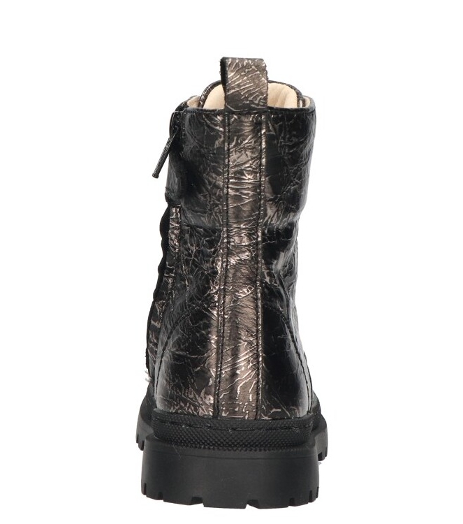 Shoesme Shoesme veterboot <span>NT24W007-J</span> Black Silver Shoesme veterboot <span>NT24W007-J</span> NT24W007-J grijs - www.bremmerschoenen.live - Bremmer Schoenen