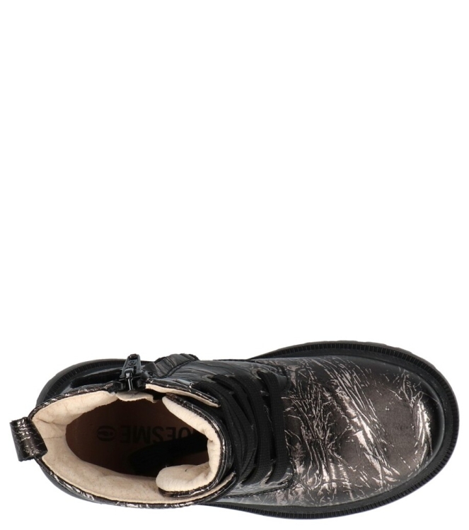 Shoesme Shoesme veterboot <span>NT24W007-J</span> Black Silver Shoesme veterboot <span>NT24W007-J</span> NT24W007-J grijs - www.bremmerschoenen.live - Bremmer Schoenen