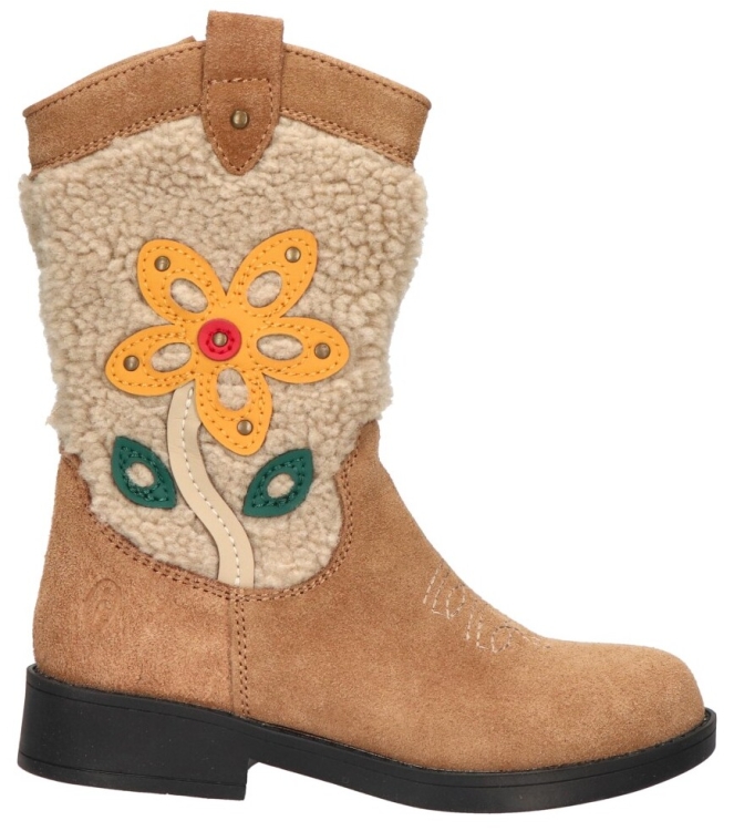 Shoesme Shoesme laars <span>NW23W006-D</span> Brown Flower Shoesme laars <span>NW23W006-D</span> NW23W006-D beige - www.bremmerschoenen.live - Bremmer Schoenen