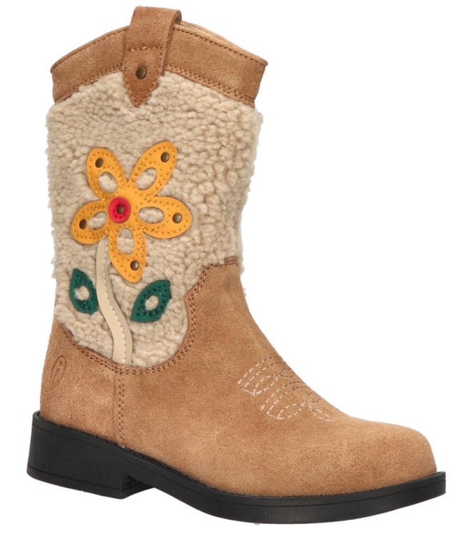 Shoesme Shoesme laars <span>NW23W006-D</span> Brown Flower Shoesme laars <span>NW23W006-D</span> NW23W006-D beige - www.bremmerschoenen.live - Bremmer Schoenen