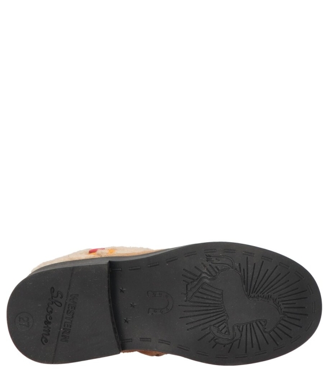 Shoesme Shoesme laars <span>NW23W006-D</span> Brown Flower Shoesme laars <span>NW23W006-D</span> NW23W006-D beige - www.bremmerschoenen.live - Bremmer Schoenen