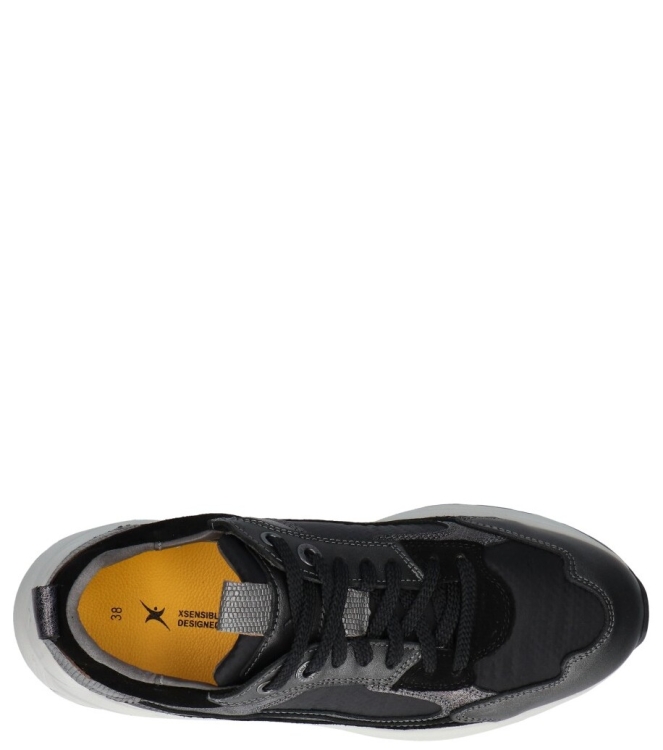 Xsensible Xsensible sneaker <span>33004.5 080 Milau G</span> 080 Black Combi Xsensible sneaker <span>33004.5 080 Milau G</span> 33004.5 080 Milau G zwart - www.bremmerschoenen.live - Bremmer Schoenen