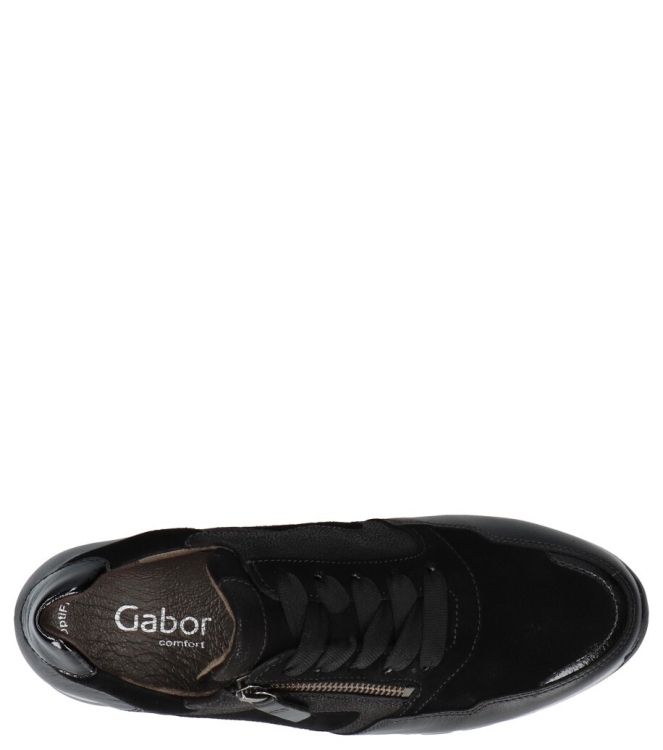 Gabor Gabor sneaker <span>56.438.37</span> 37 schwarz Gabor sneaker <span>56.438.37</span> 56.438.37 zwart - www.bremmerschoenen.live - Bremmer Schoenen