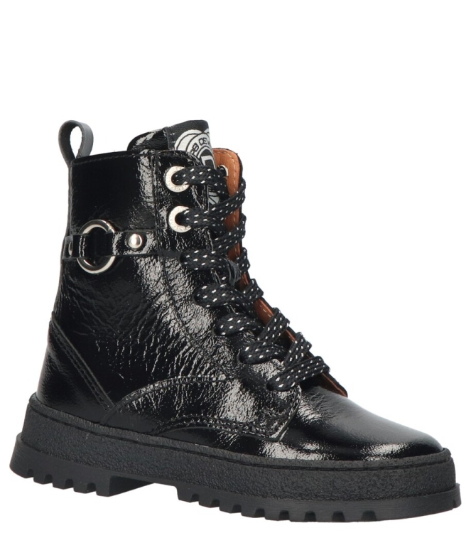 Develab Develab veterboot <span>42956 925</span> 925 black patent Develab veterboot <span>42956 925</span> 42956 925 zwart - www.bremmerschoenen.live - Bremmer Schoenen