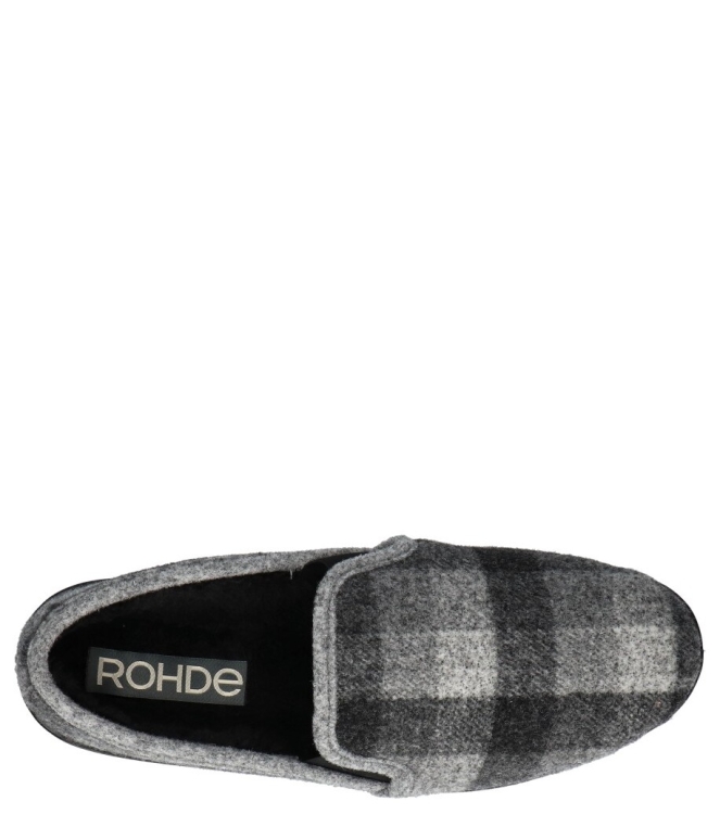 Rohde Rohde pantoffel <span>2607 82</span> 82 anthracite Rohde pantoffel <span>2607 82</span> 2607 82 grijs - www.bremmerschoenen.live - Bremmer Schoenen