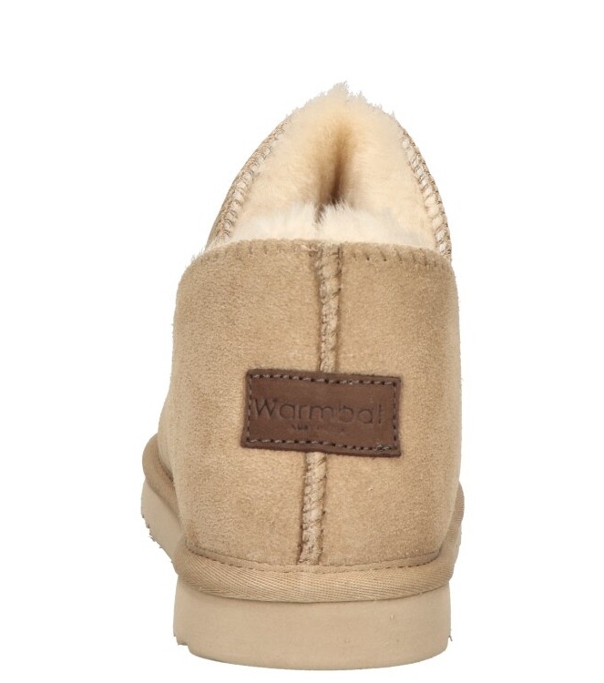 Warmbat pantoffel <span>Willow women WLW321051 Stone</span> Willow women WLW321051 Stone beige - www.bremmerschoenen.live - Bremmer Schoenen